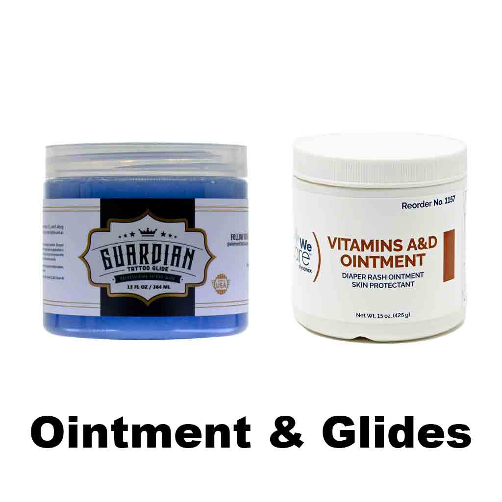 Tattoo Supplies Ointment and Glides