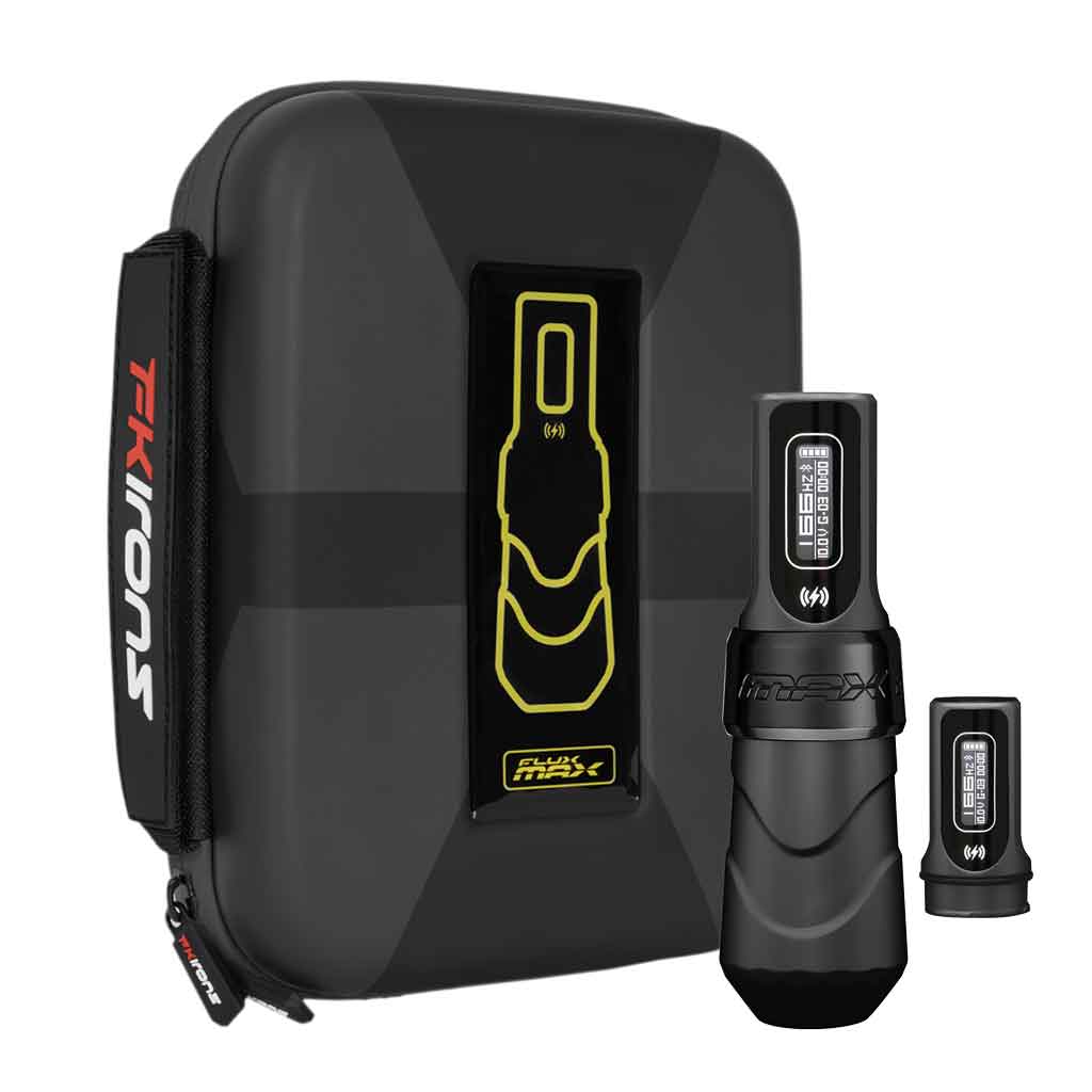 FK Irons Flux Max Tattoo Machine with 2 PowerBolts 2.0 – Element