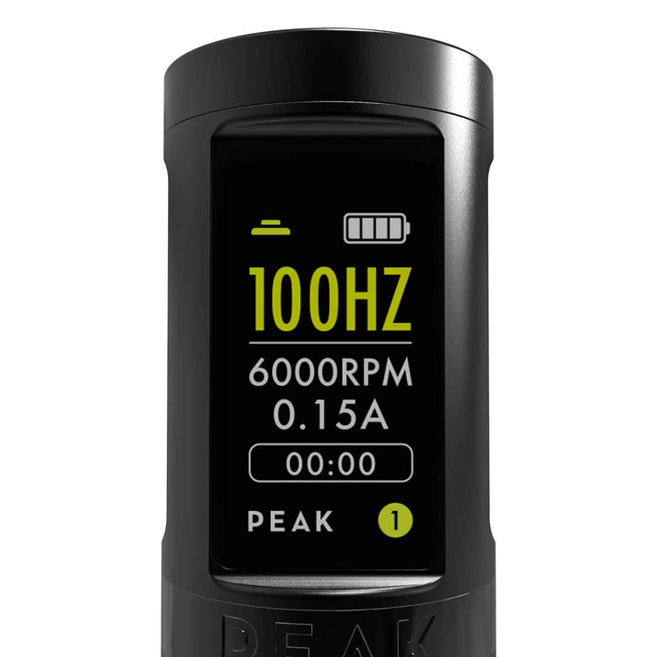 Peak Solice Ergo 4mm Tattoo Machine - Black