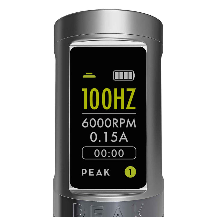 Peak Solice Ergo 4mm Tattoo Machine - Gray