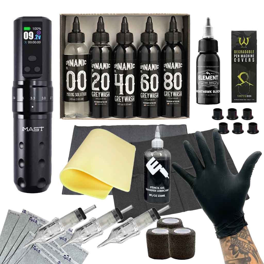 Mast Fold 2 Pro Tattoo Kit – Element Tattoo Supply