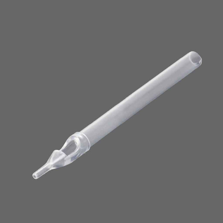 Disposable Long Tattoo Tips, Clear Box of 50