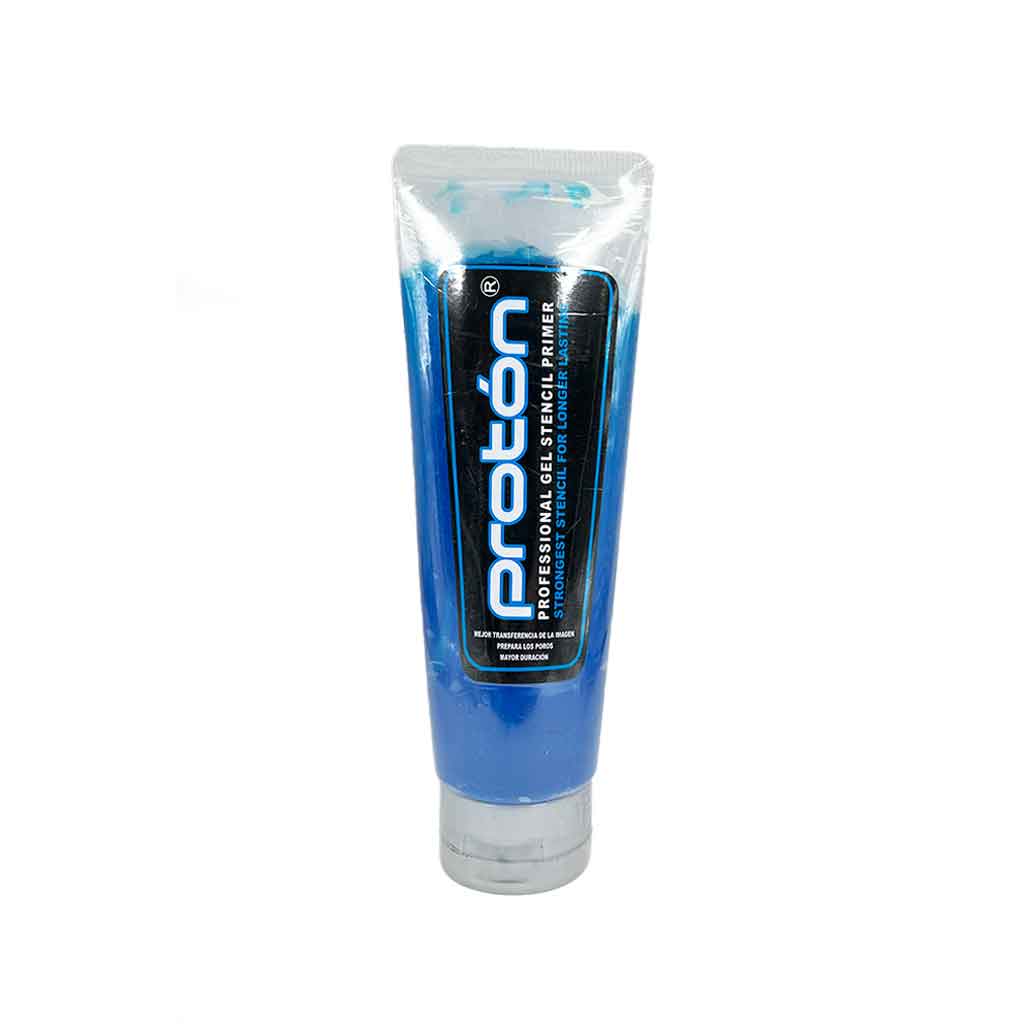 Proton Tattoo Stencil Gel, Blue 8oz (Tube)