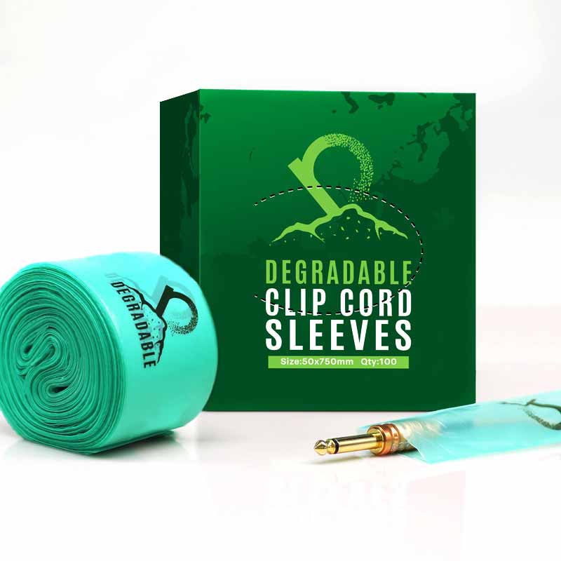 Bio-degradable Clip Cord Sleeve 50mm x 750mm - 100 pcs