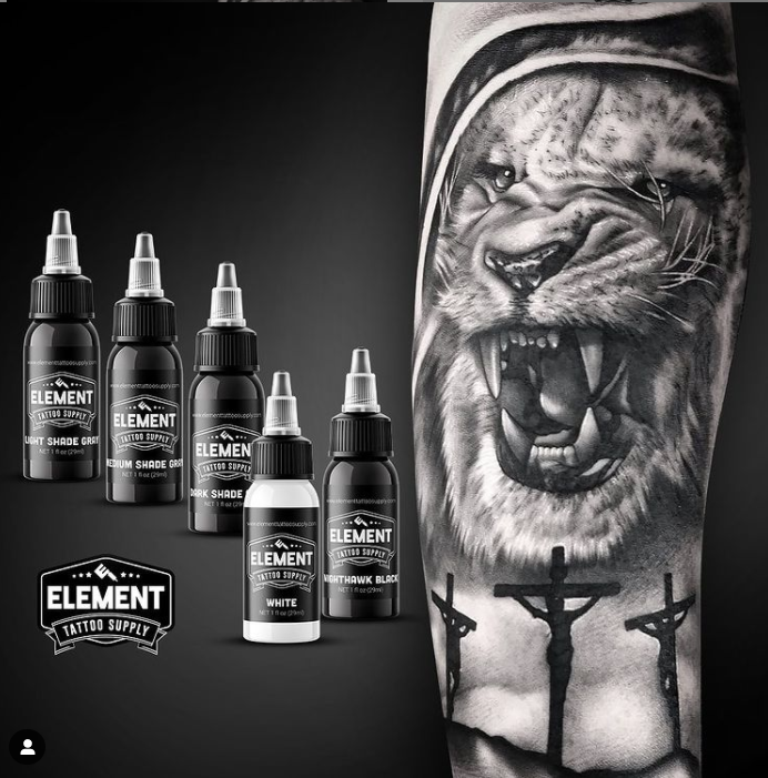 Black tattoo ink - nighthawk black element tattoo supply