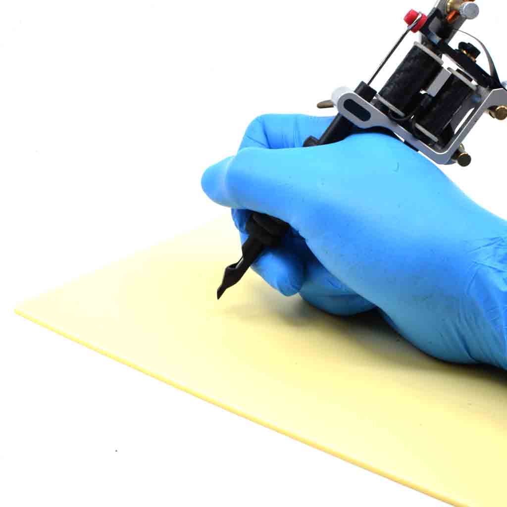 Tattoo Practice Skin, 8 in by 11 in 3mm thickness – Element Tattoo