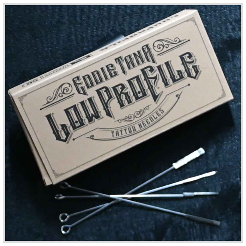 Low Profile Tattoo Needles pre made on bar sterile
