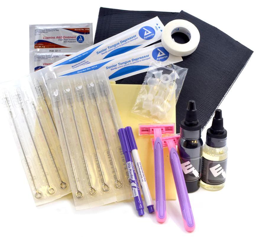 markers for skin use for tattoo and body piercing to draw on skin