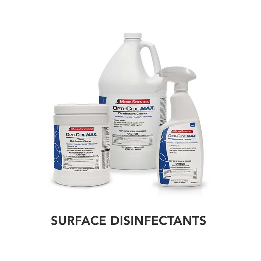 Opti-Cide Max Surface Disinfectant Collection