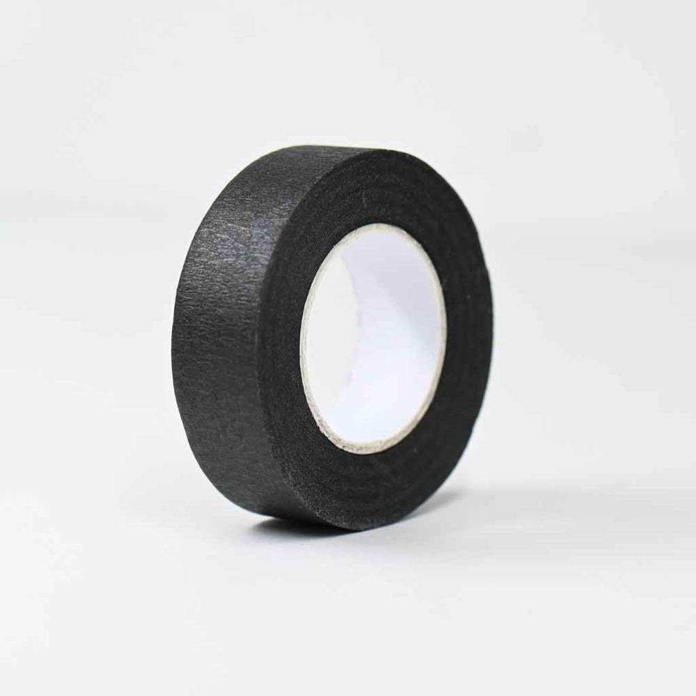 Black Masking Tape (7 Rolls) 0.75 inch x 155 yards - Element Tattoo Supply
