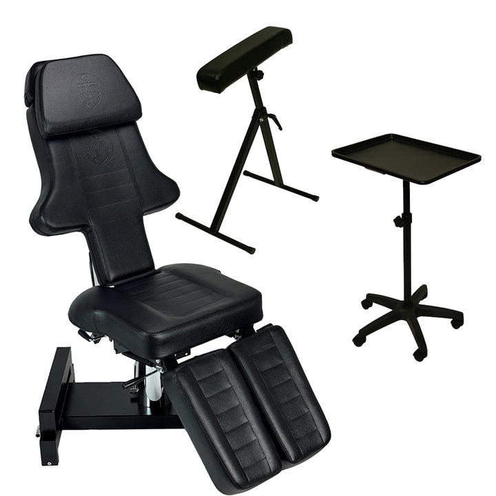InkBed Tattoo Package with Extra Large Tray & Armrest