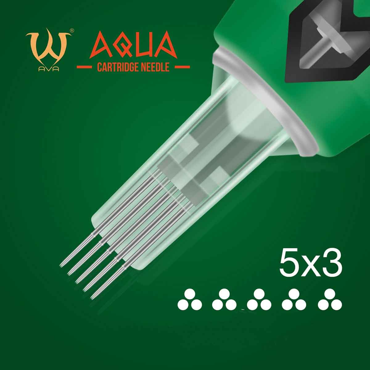 AQUA Cartridges Stipple Shader 10 count