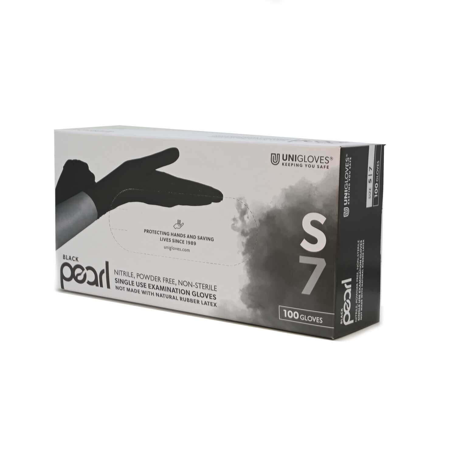 Black Pearl 4mil Luxury Nitrile Exam Gloves Powder Free