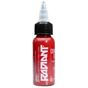 Front view of Radiant Crimson red tattoo ink bottle