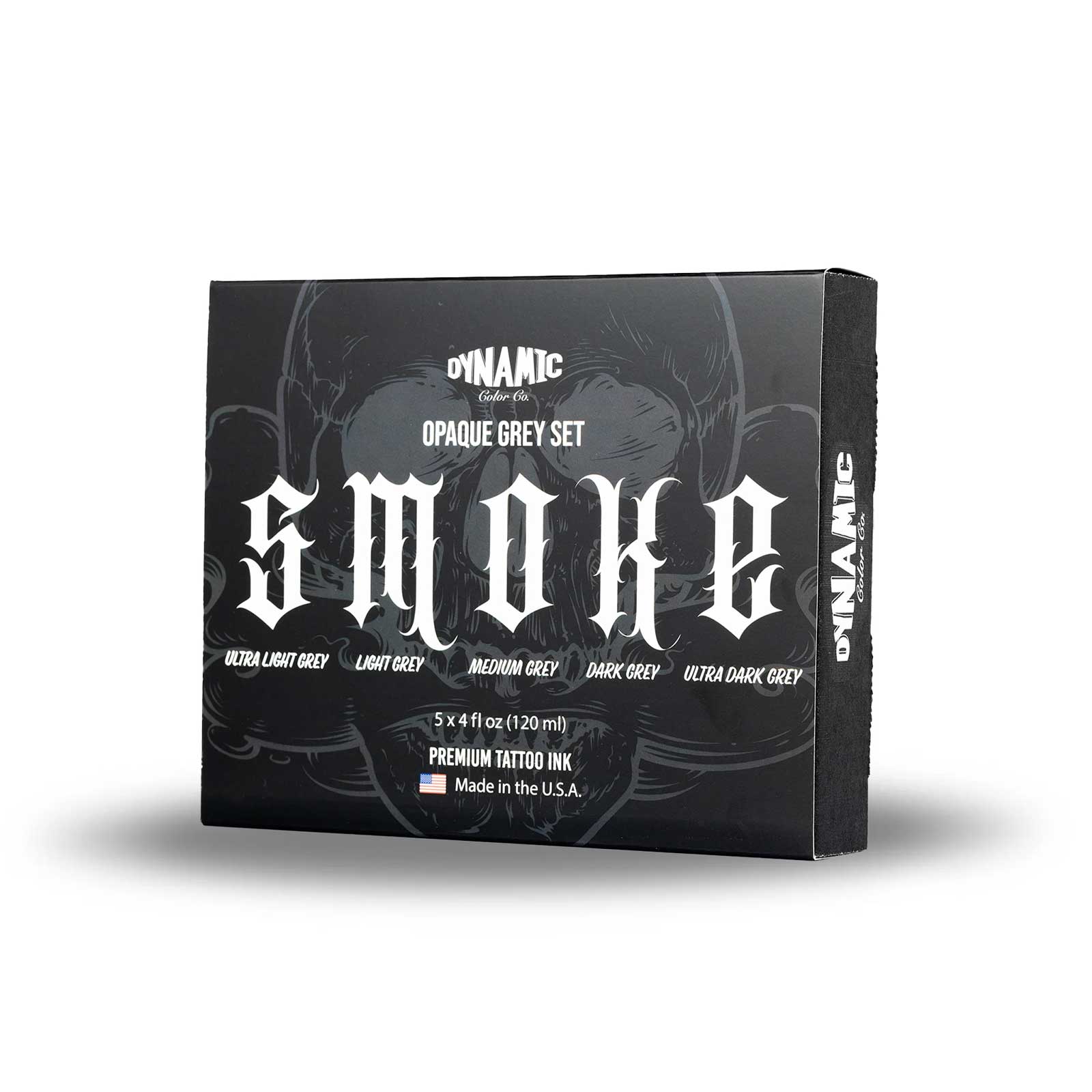 Dynamic Smoke Opaque Grey Set - Element Tattoo Supply