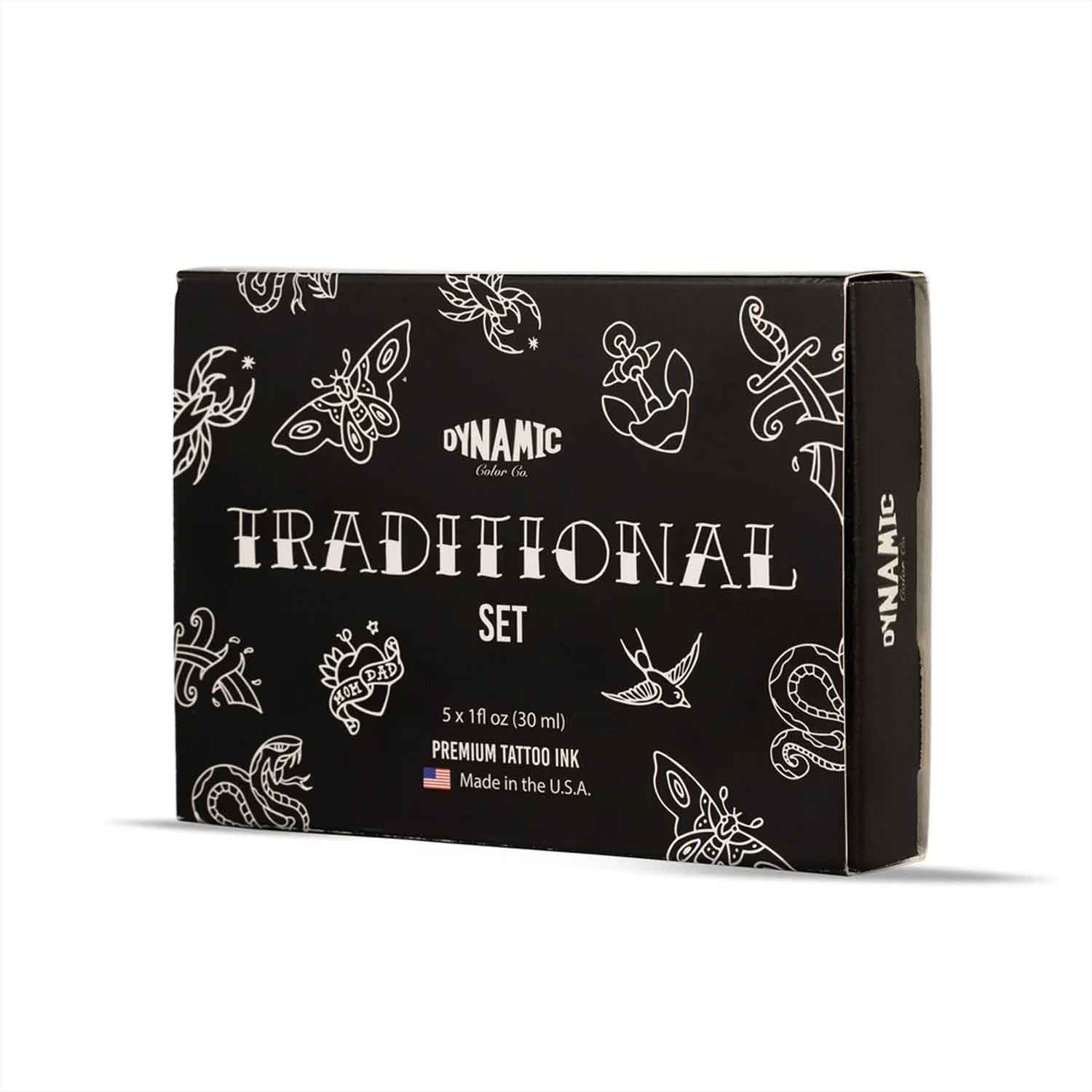 Dynamic Ink Traditional Color Set - 1 oz Bottles