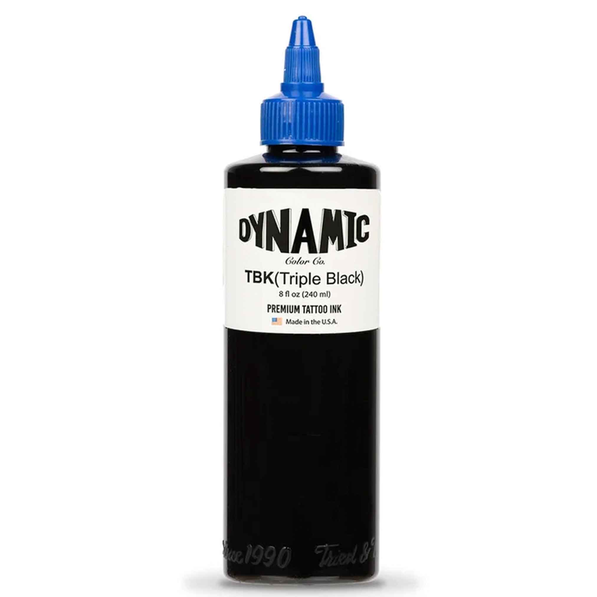 dynamic タトゥーインク　トリプルブラック 240ml 8oz 1本 Dynamic Triple Black Tattoo Ink – Element Tattoo Supply