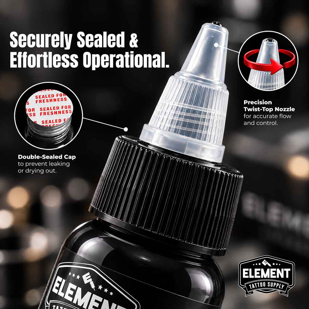 Black and White Tattoo Ink Set | Element Ink