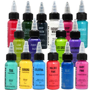 Radiant tattoo Ink Set of Colors