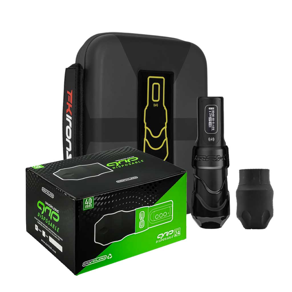 Flux Max Stealth 4.0mm with 2 PowerBolt II | Plus a FREE Box of 40mm Disposable Grips