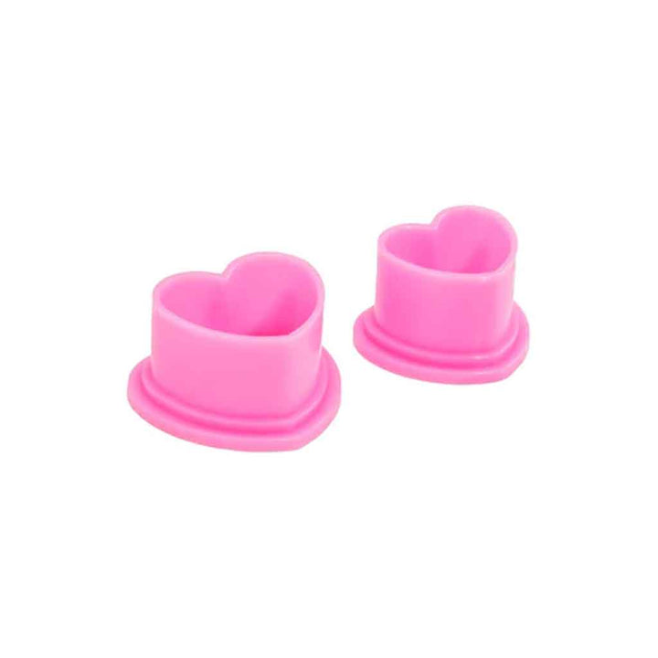 Heart Ink Caps, Pink - 500 Count - Saferly