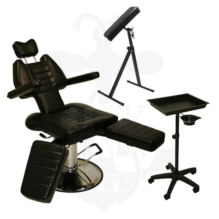 InkChair™ Package w/ Utility Tray & Armrest - InkBed