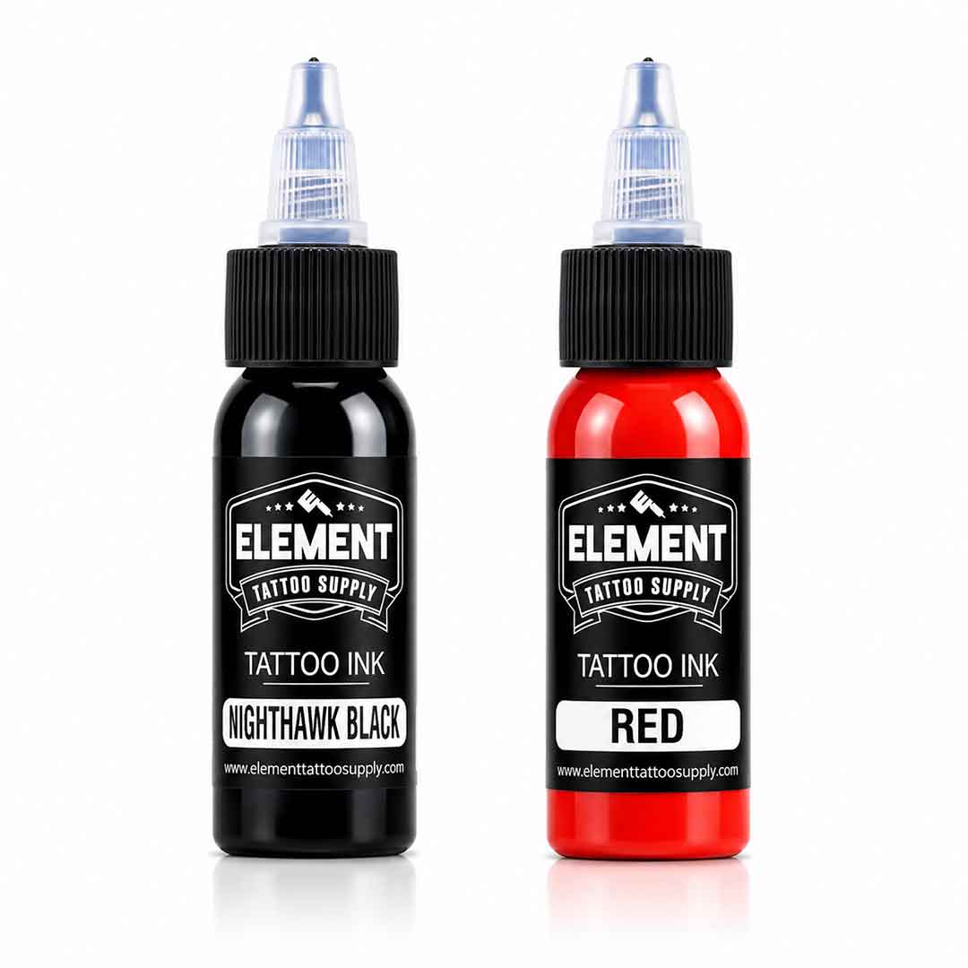 Element 10-Color Tattoo Ink Set | 1 oz Bottles