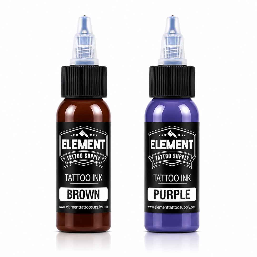 Element 10-Color Tattoo Ink Set | 1 oz Bottles