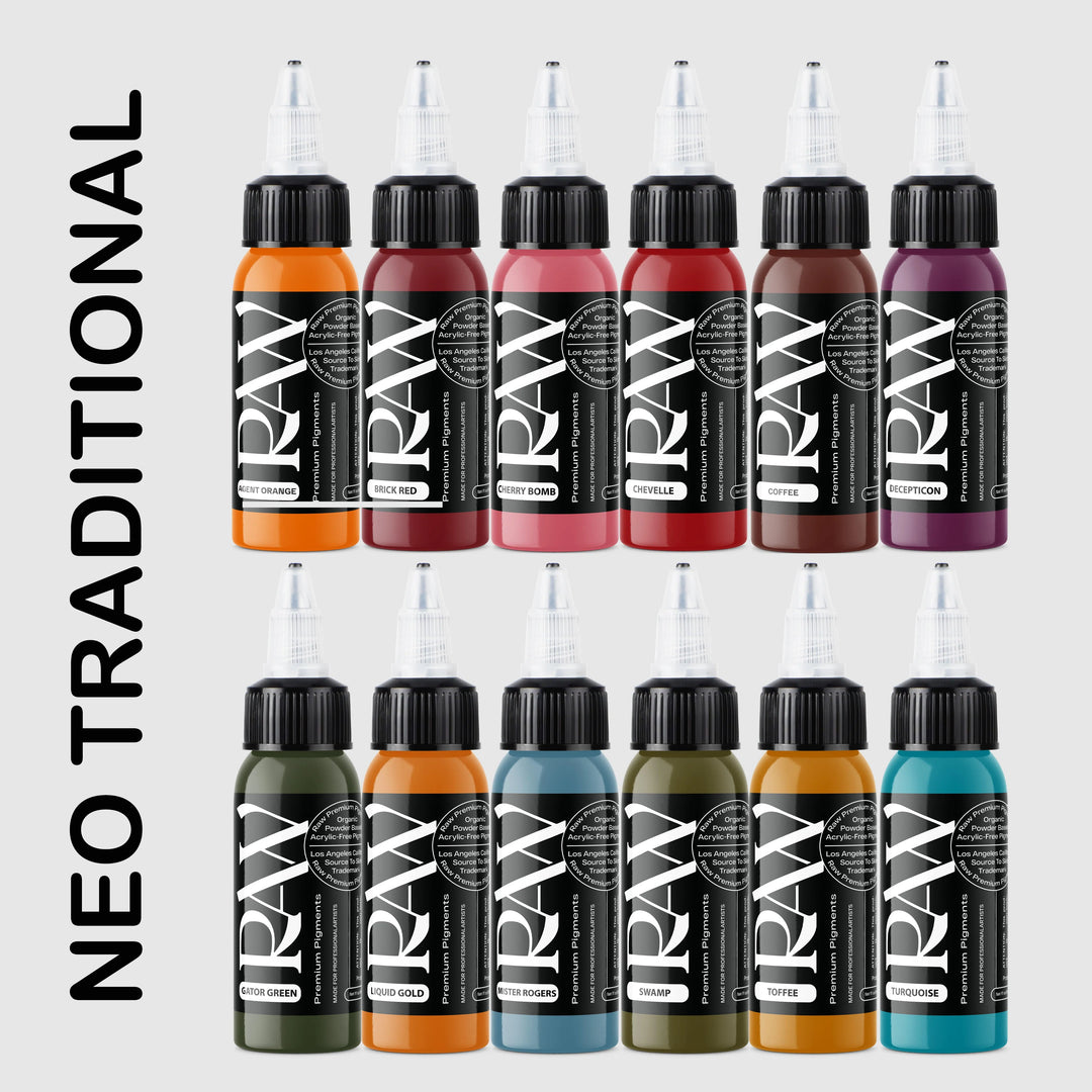 Neo Traditional Set RAW Pigment