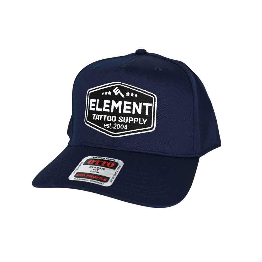 Element Baseball Cap Navy Blue - Element Tattoo Supply