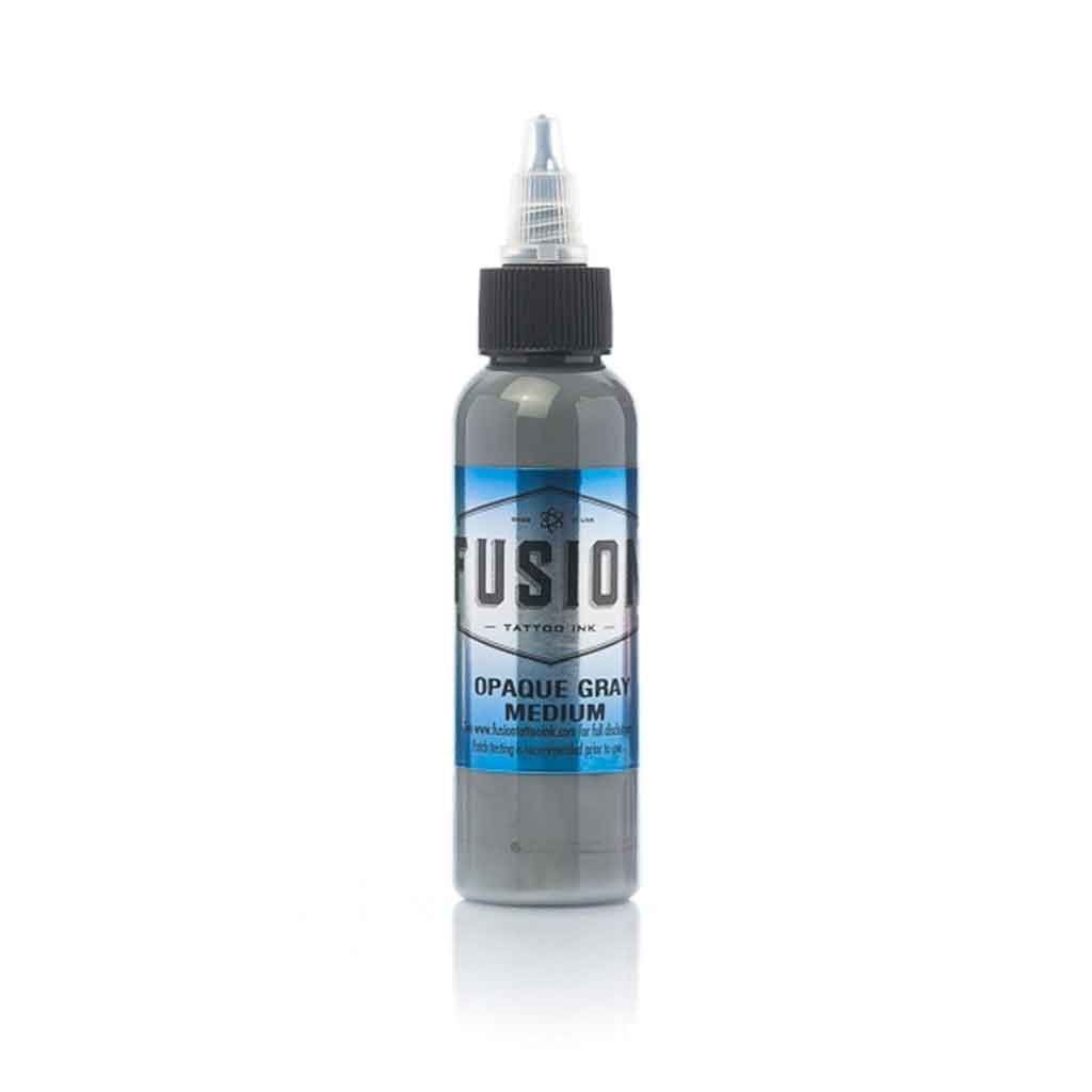 Fusion Ink Opaque Gray - Medium - Element Tattoo Supply