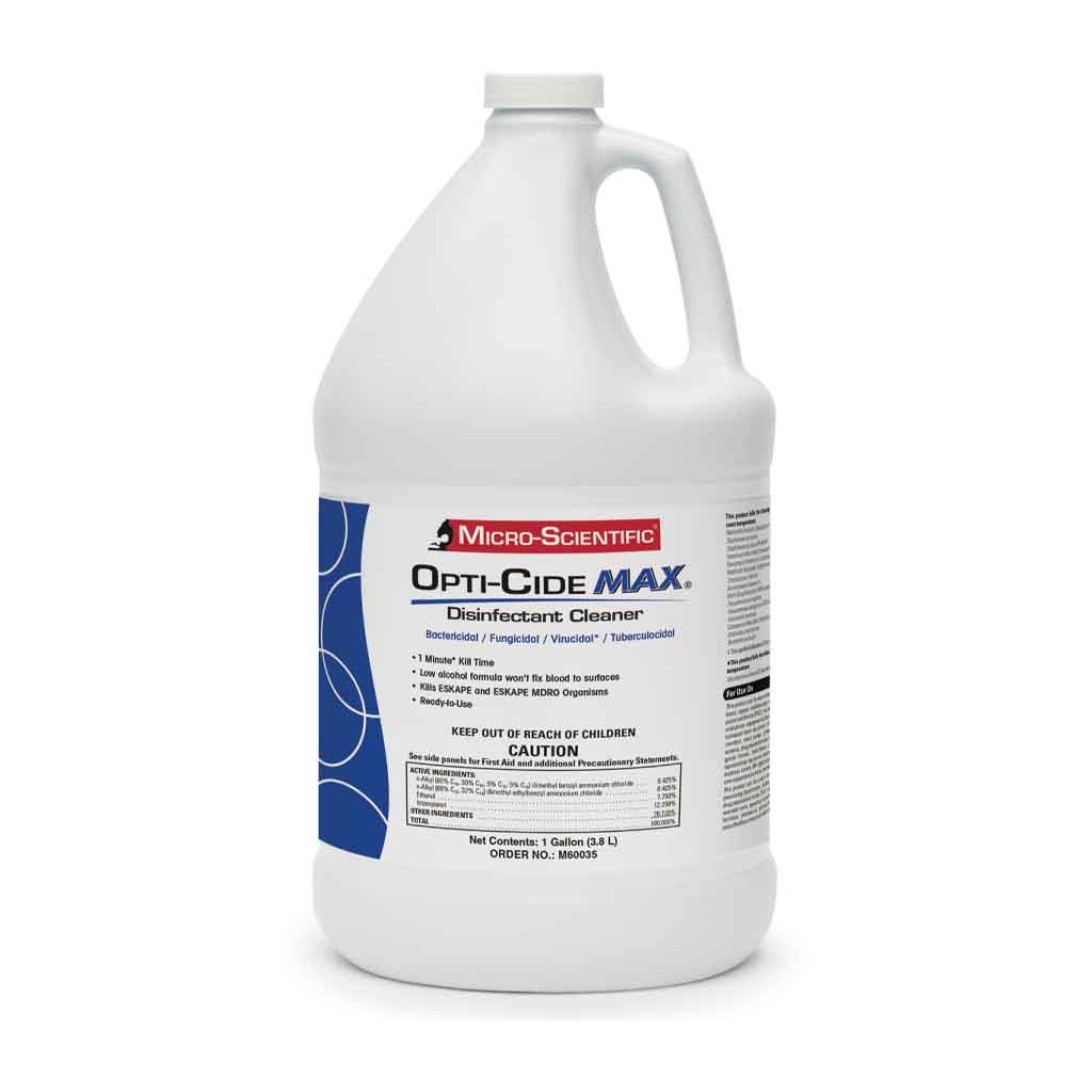 Opti-Cide Max Disinfectant Cleaner Liquid - 1 Gallon