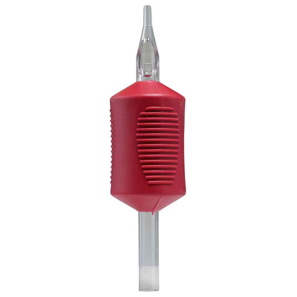 PRO-GRIP Disposable Tattoo Tubes Round Tip 1.25" Grip Box of 20
