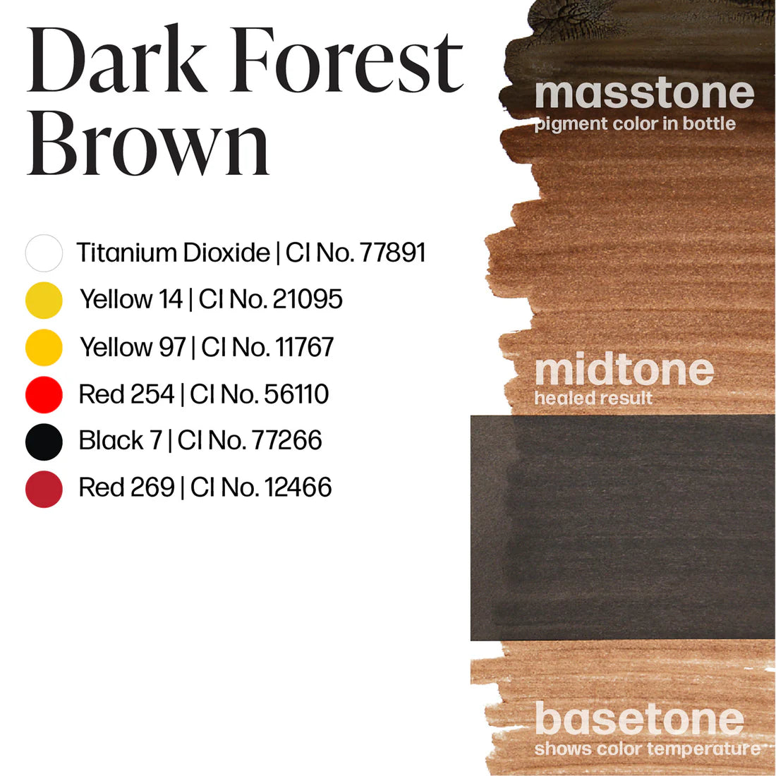 Dark Forest Brown - Permablend - Element Tattoo Supply