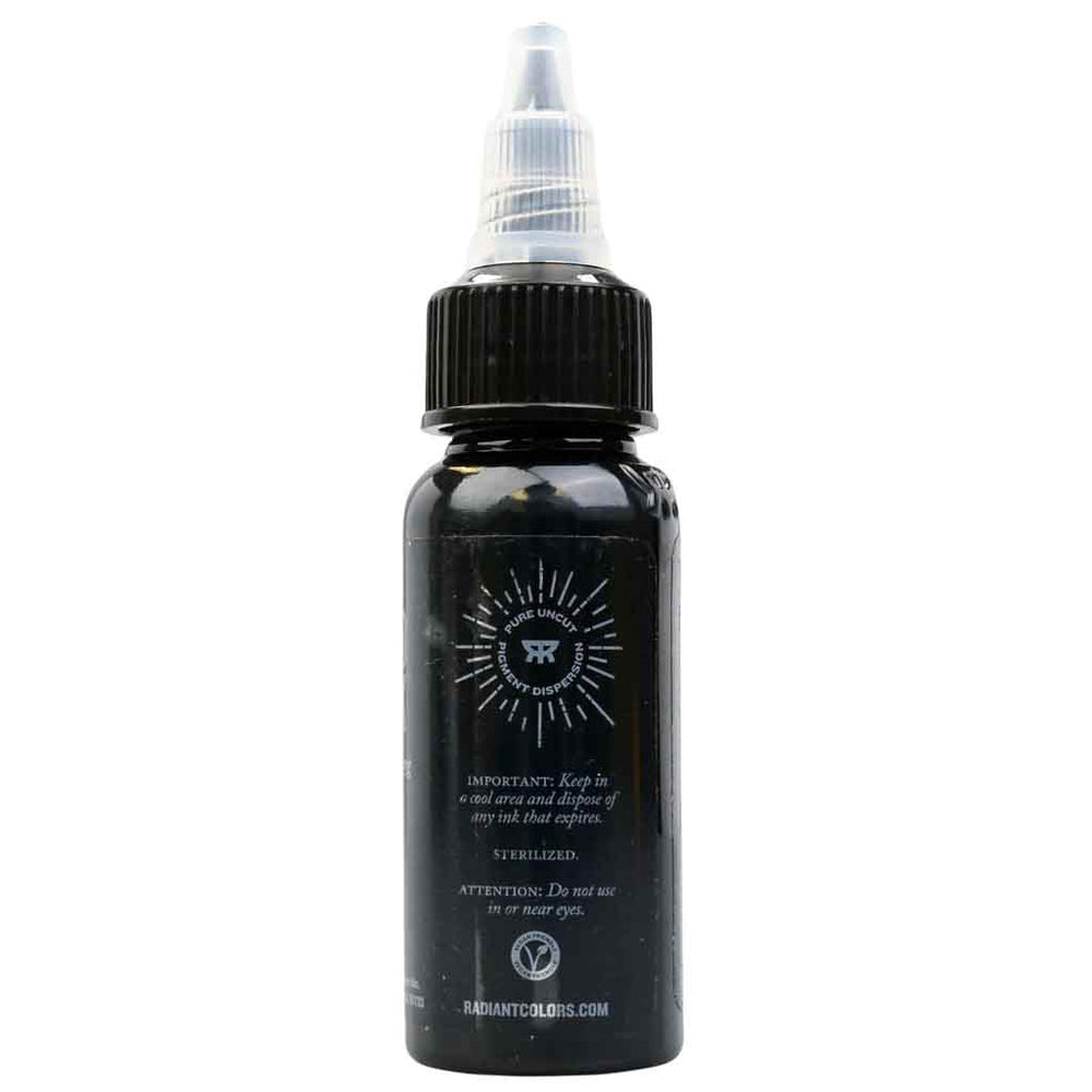 Turbo Black, Radiant Tattoo Ink, 1 oz