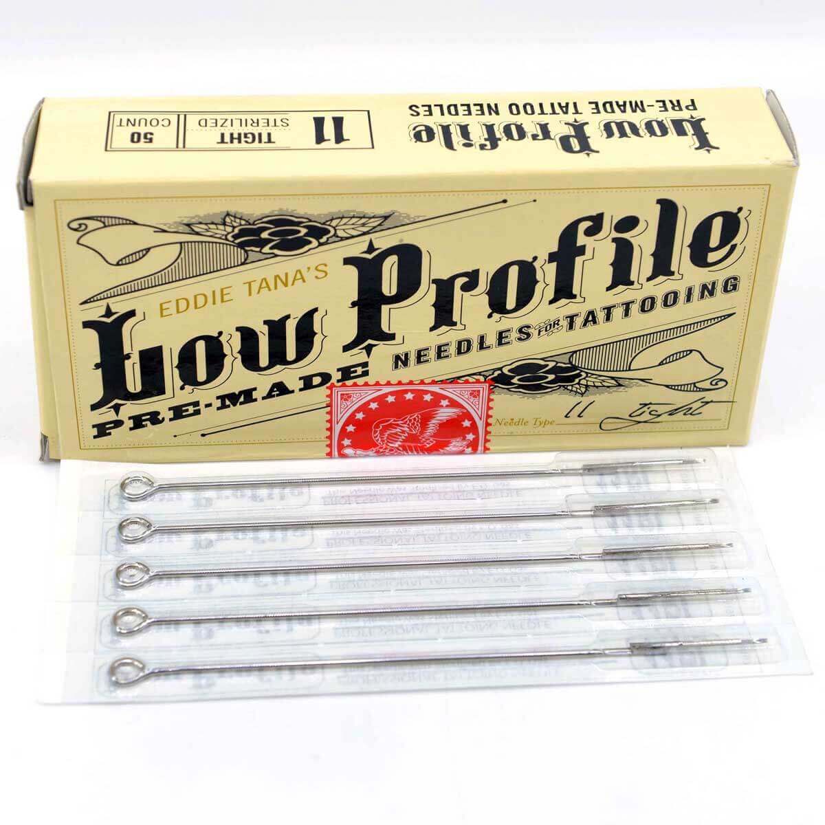 Round Shader Long Bar Needles LOW PROFILE - Element Tattoo Supply