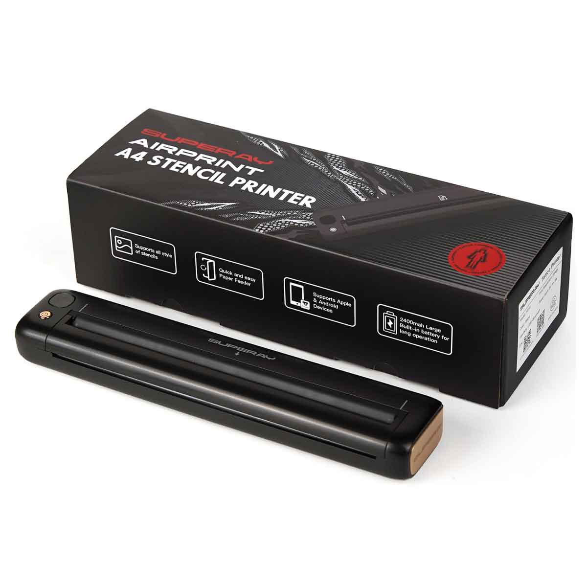 SUPERRAY Airprint A4 Pro Tattoo Stencil Printer by OZER