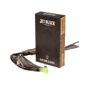Eco Friendly Clip Cord Sleeves 2 x 24" (Pack of 200) | Jet Black