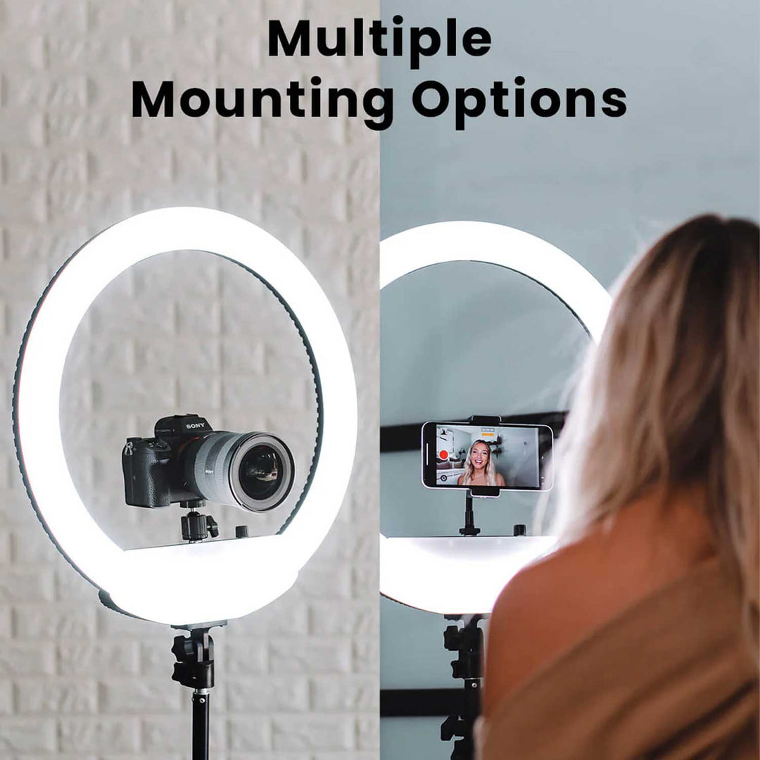 Ring Light 18" Portable LED Ring Light with Stand LUME CUBE