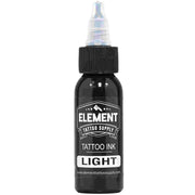 Front view of Element gray wash Tattoo Ink light shade