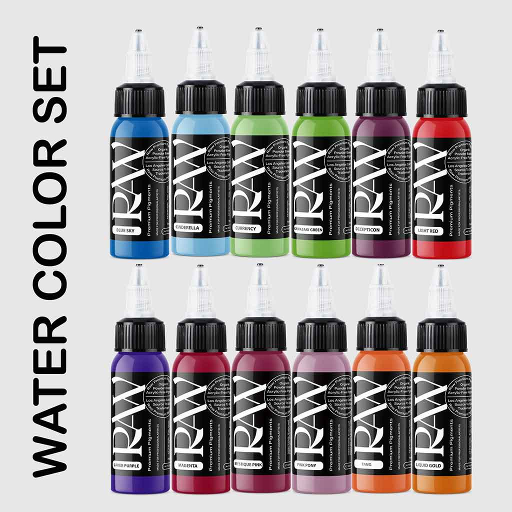 Water Color Set RAW Pigment