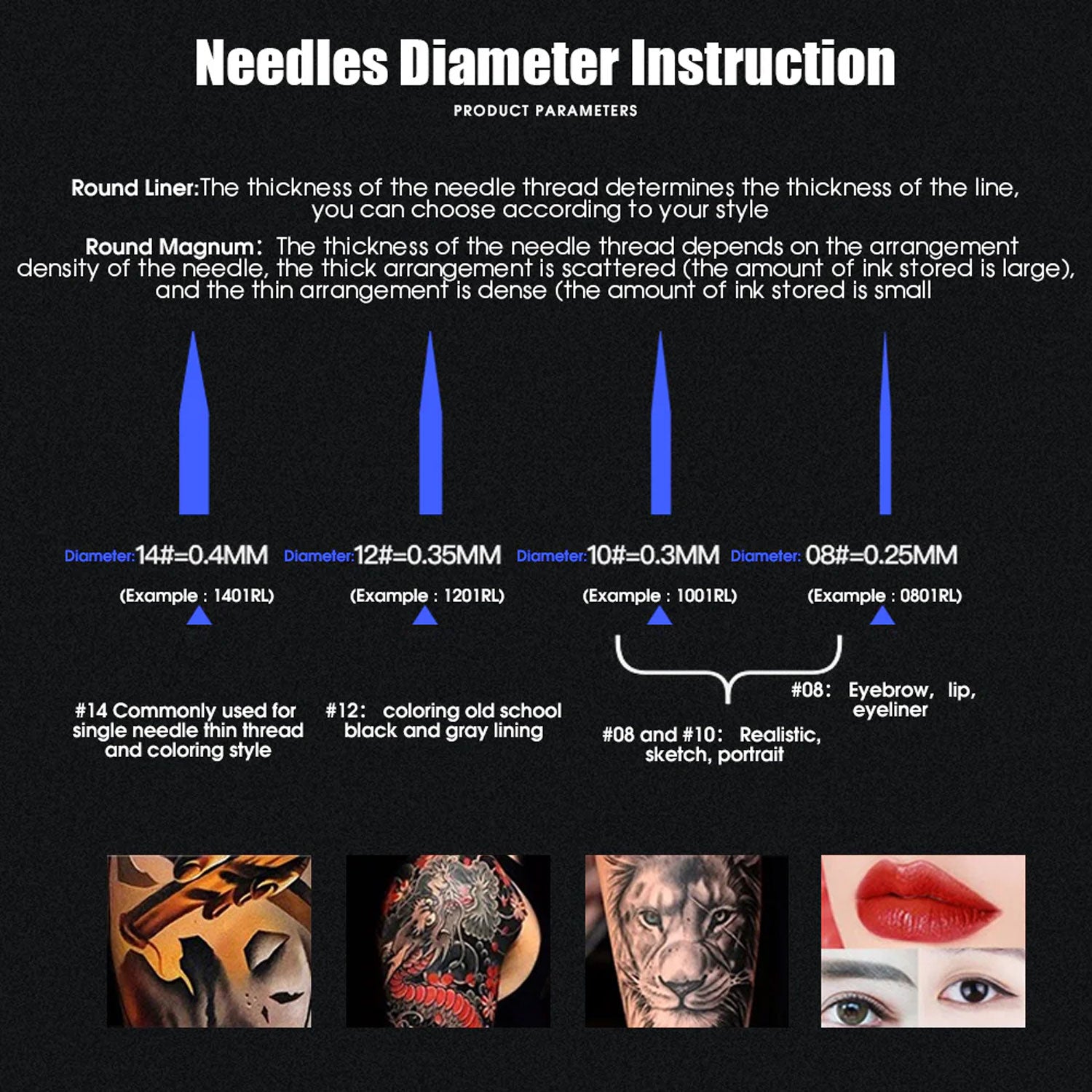 WJX Tattoo Cartridges | Round Liner