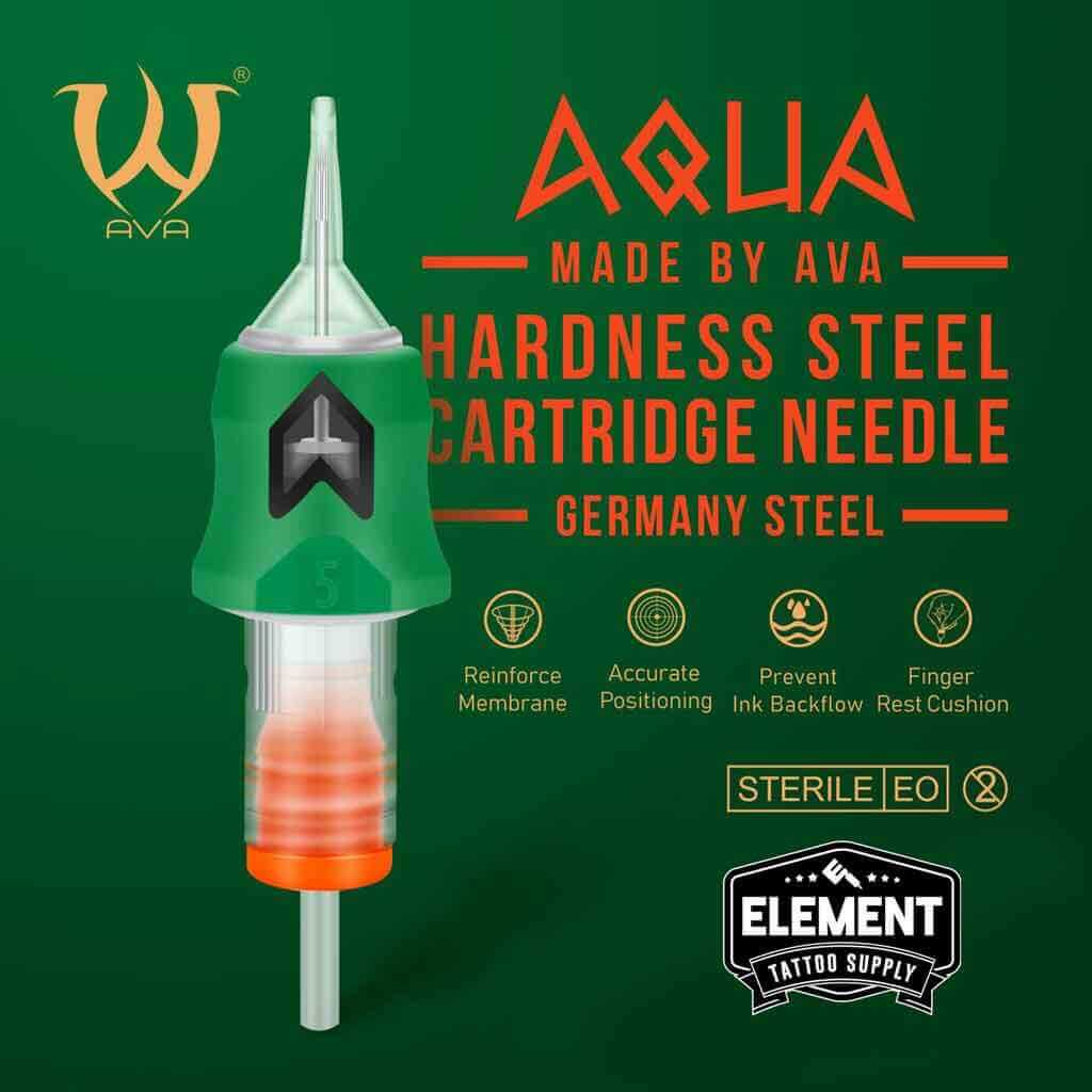 AQUA Cartridges Mixed Boxed 10 count – Element Tattoo Supply