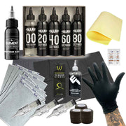 Black and Grey Tattoo Kit
