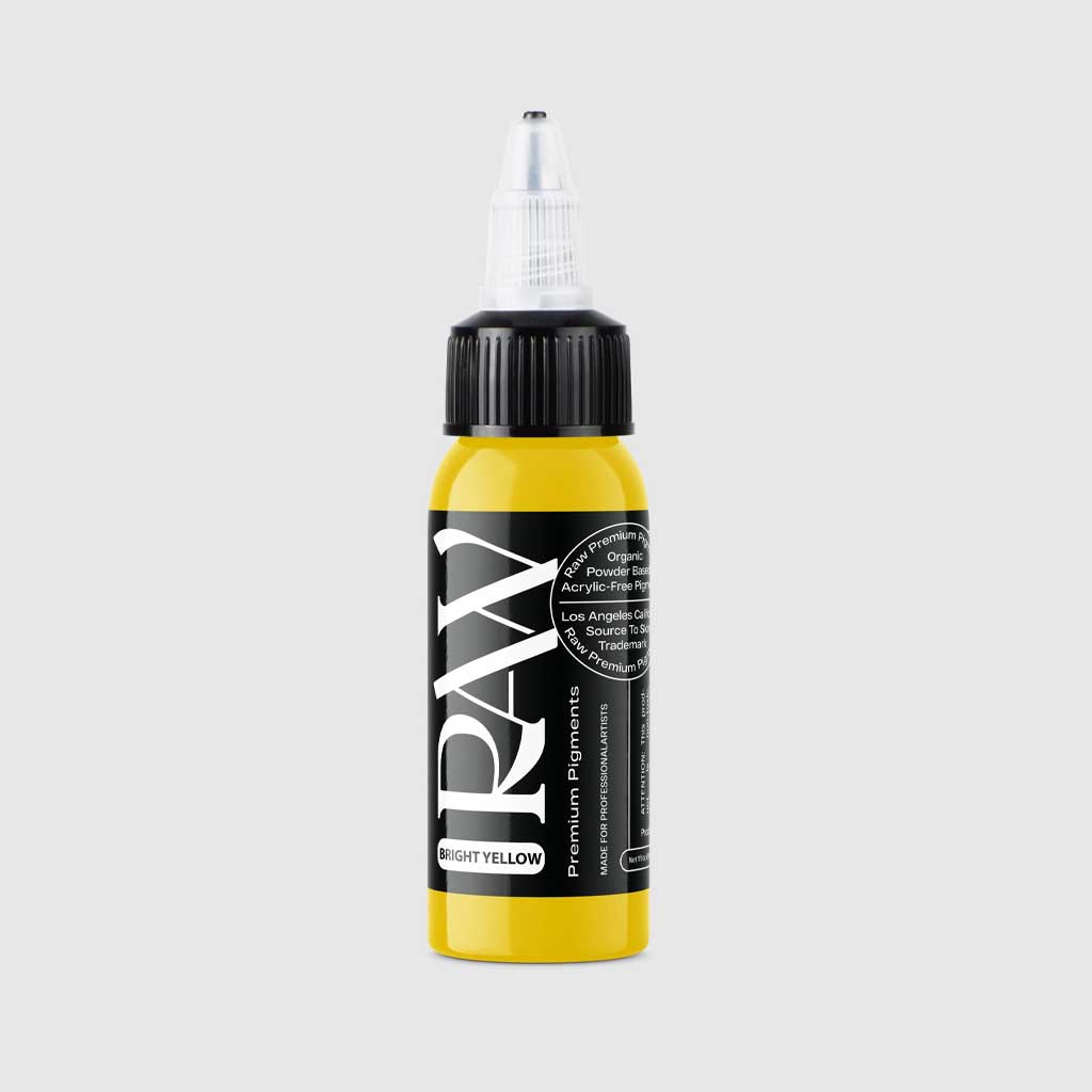 Bright Yellow RAW Pigment - Element Tattoo Supply
