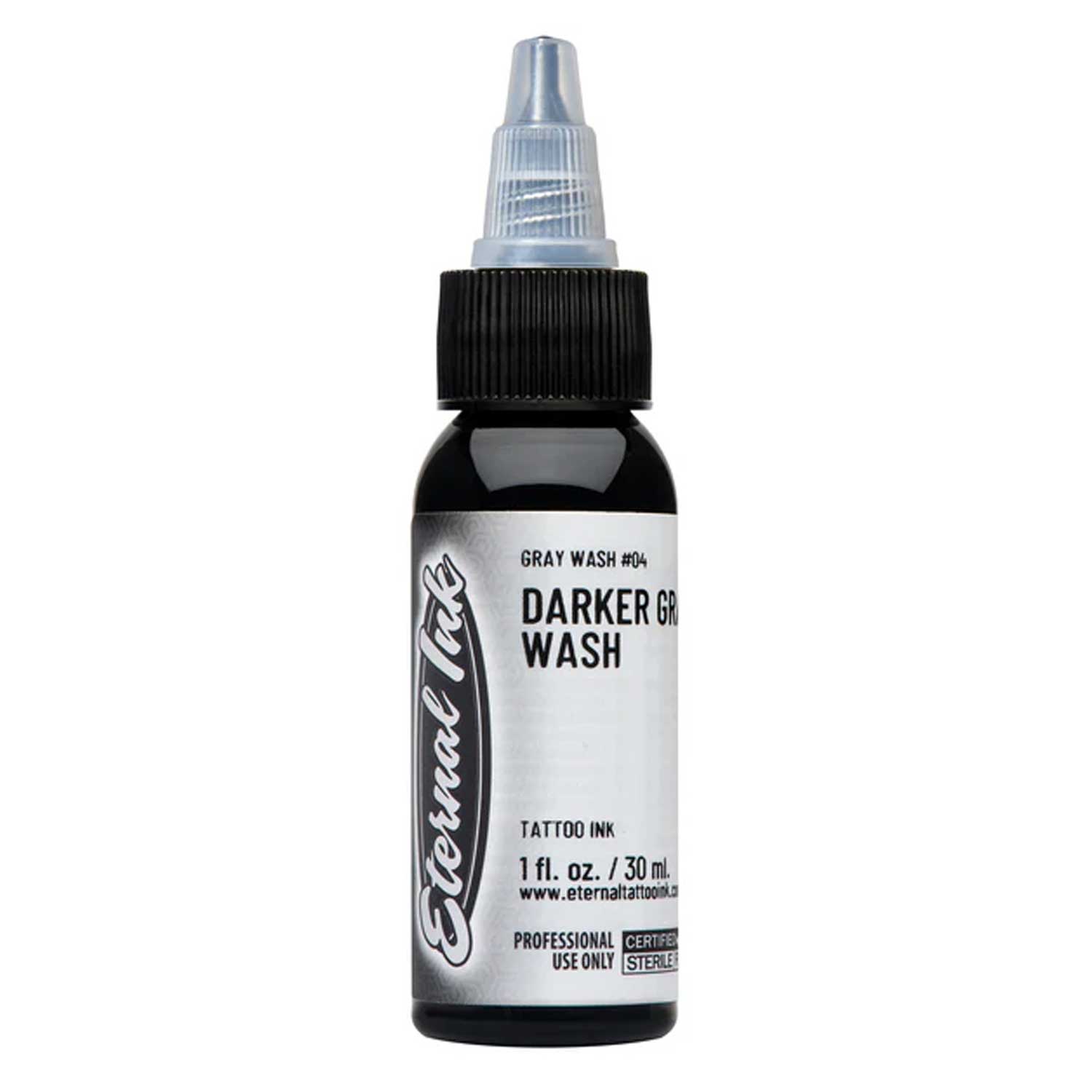 Darker Gray Wash, Eternal Ink, 4 oz