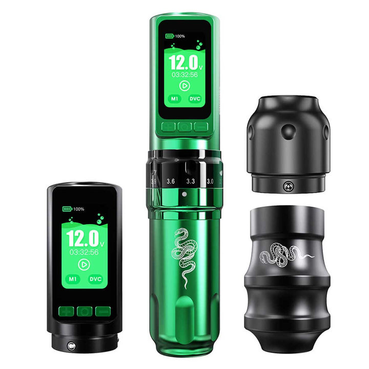 Dragonhawk Fold Pro Year of Snake Edition Tattoo Machine Pen Wireless