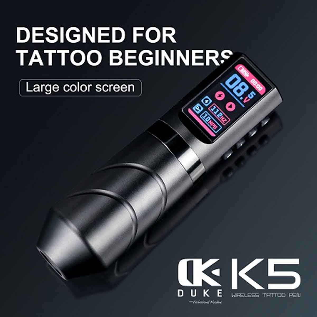 Duke K5 Wireless Pen Tattoo Machine 4.0mm