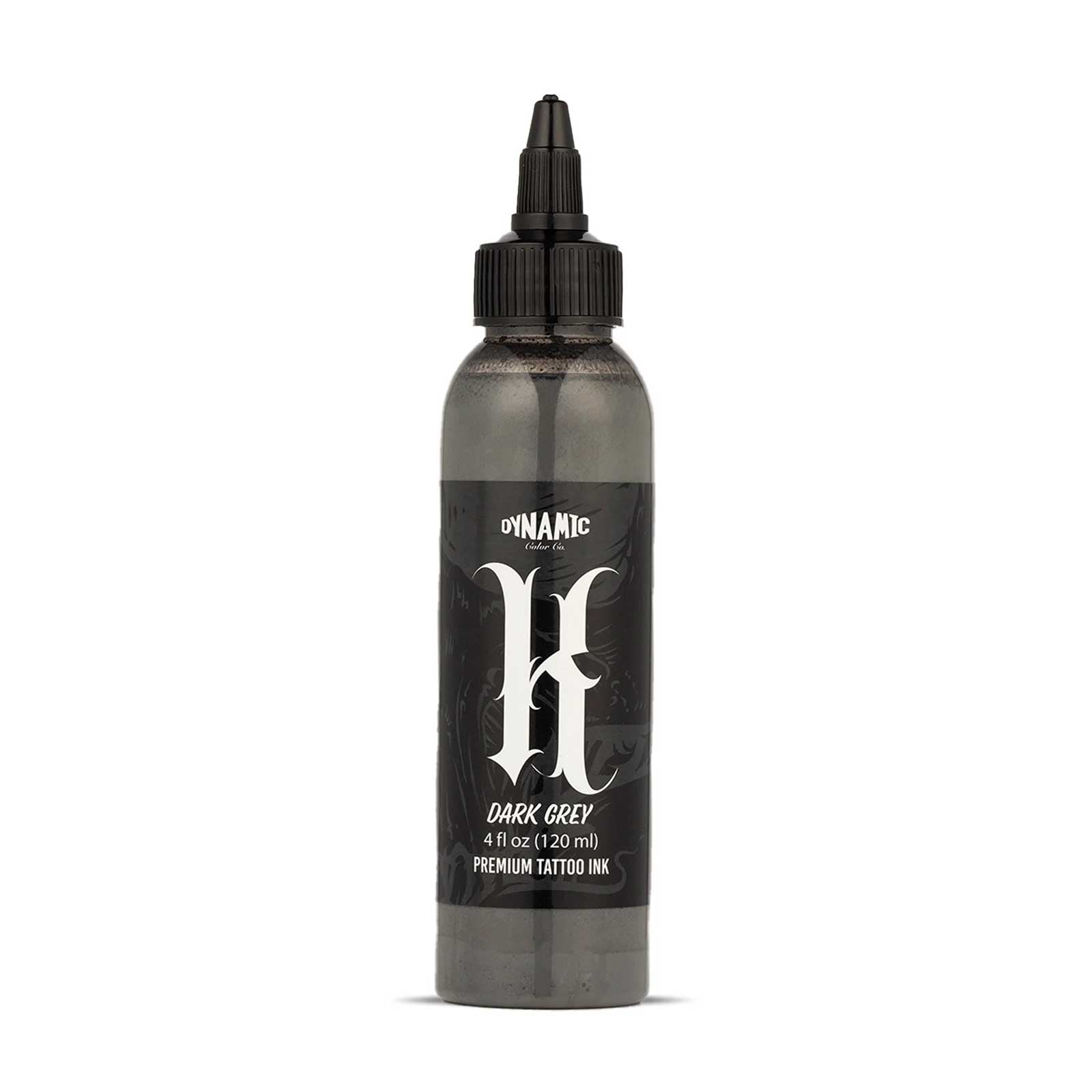 Dynamic Smoke Opaque Grey - Ultra Dark Grey 4oz - Element Tattoo Supply