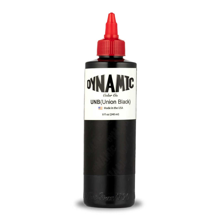 Dynamic Union Black Tattoo Ink 8oz